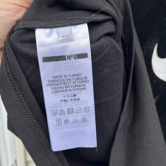 ALEXANDER MCQUEEN MEN’S/LADIES BLACK EYES T SHIRT-XXL - Picture 4 of 7